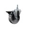 Service Caster 4 Inch Semi Steel 38 Inch Threaded Stem Caster with Brake SCC-TS20S414-SSS-PLB-381615 - alternate 1